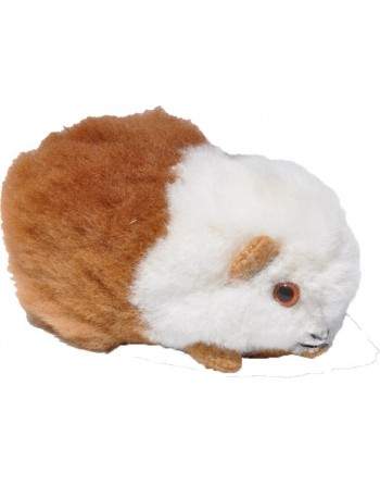 Peluche cochon d'inde roux et blanc