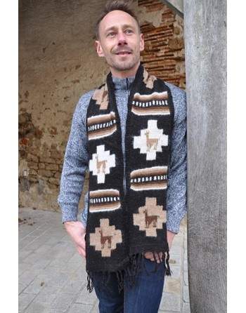 Echarpe tricoté main