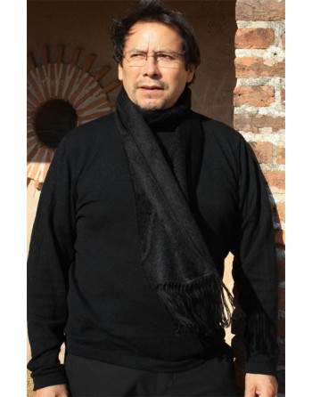 Echarpe péruvienne noir