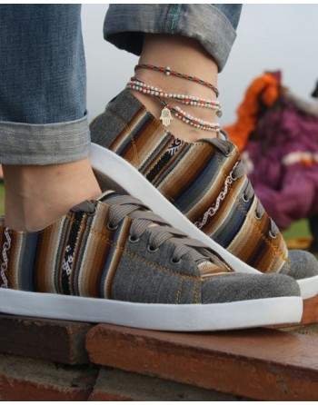 Basket péruvienne Cielo gris