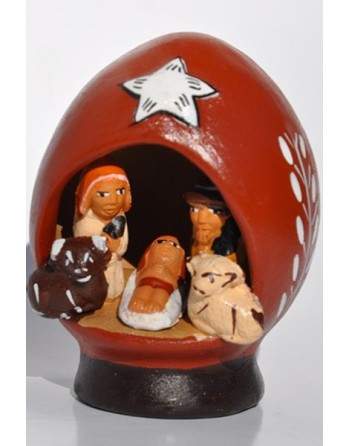 Crèche en forme d'oeuf 