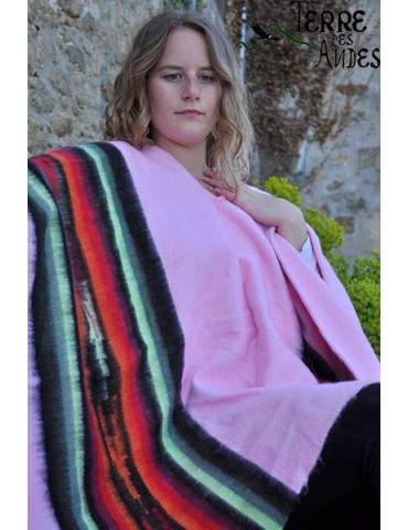 Poncho andin rose