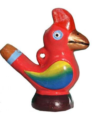 Sifflet oiseau rouge