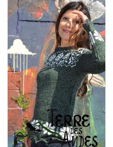 Pull péruvien femme...