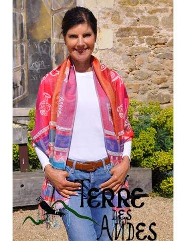 Châle femme Andina