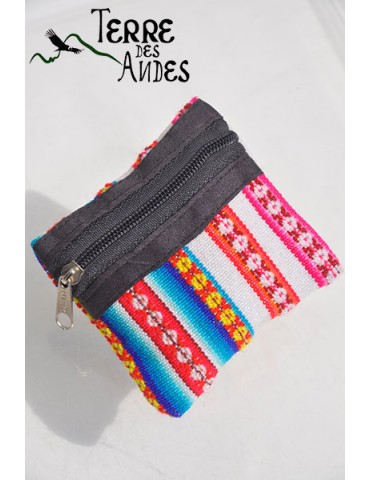 Porte monnaie péruvien à...