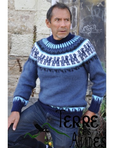 Pull-over épais en laine...