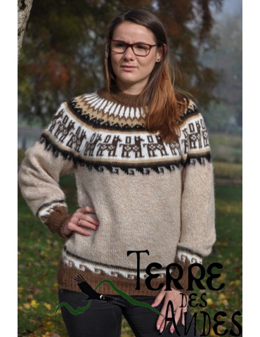 Tricot  Cuzquenita en alpaga