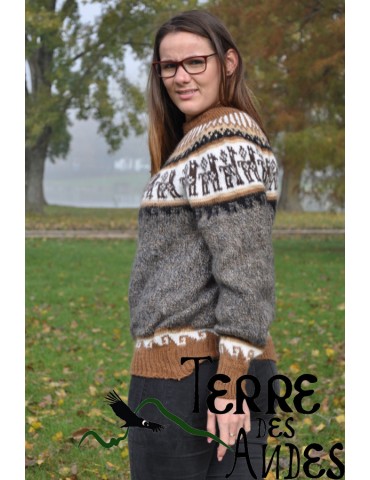 Tricot alpaga pour femme