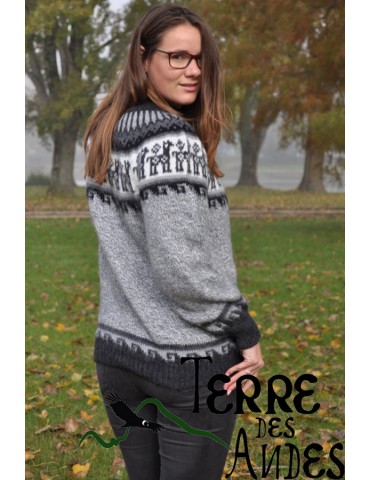 Tricot Huancaina en alpaga