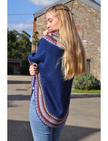 Poncho señorita avec manche...