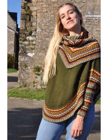 Poncho señorita avec...