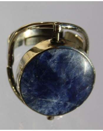 Bague réversible lapis-lazuli