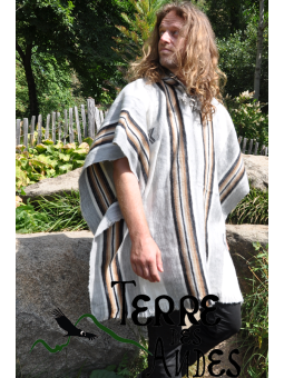 Poncho des Andes en laine...