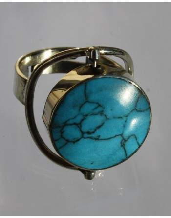 Bague réversible Turquoise
