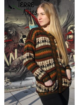 Gilet Suspiro limeña kaki