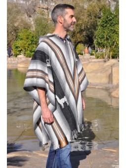 Poncho Titicaca couleur...