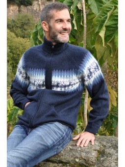 Cardigan bleu marine