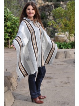 Exclusif, poncho rustique...