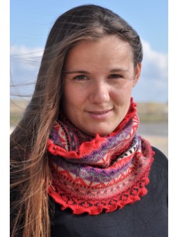 Écharpe alpaga couleur...