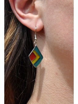 Boucles d'oreilles pierre...