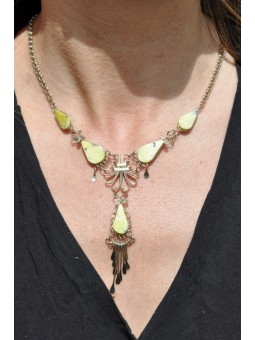 Collier Ticka pierre...