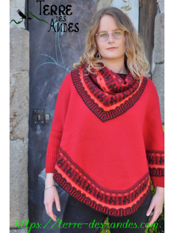 Poncho Chauve-Souris en...