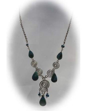 Collier dessins Nazca