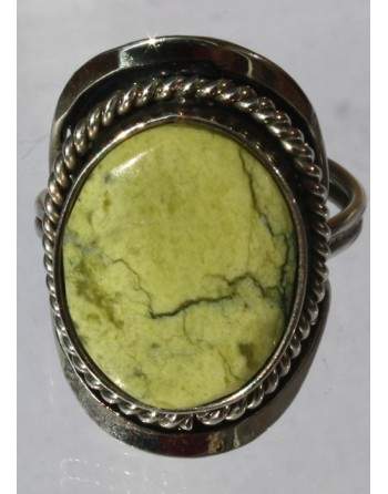 Bague en serpentine.