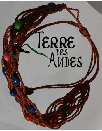 Bracelet en macramé 