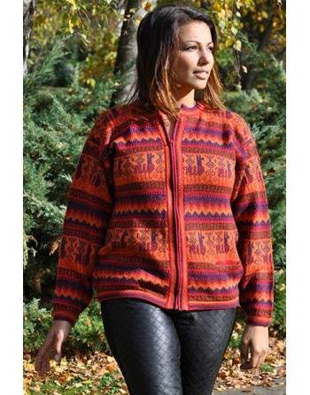 Gilet Suspiro Limeña jaune orange