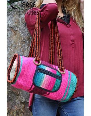 Sac à main en tissu vert