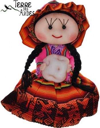 Poupée cholita de Cuzco