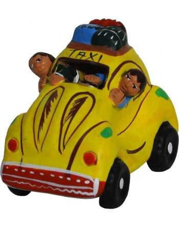 Taxi péruvien coccinelle jaune
