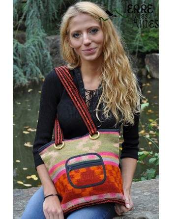 Sac à main Cuzco à carreaux