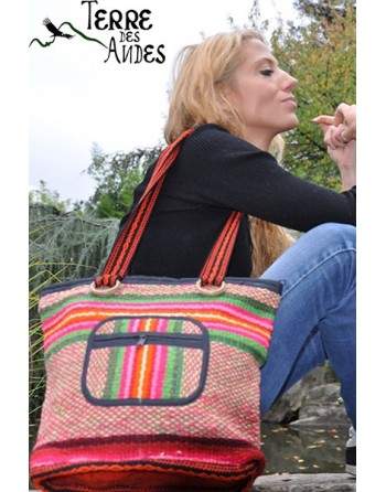 Sac à main Cuzco mauve