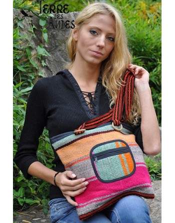 Sac à main Cuzco arc en ciel