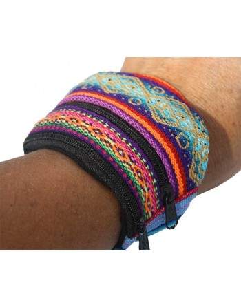 Bracelet porte monnaie péruvien