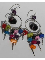 Boucles d'oreilles printemps-été