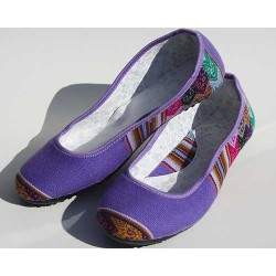 Ballerines - babies péruviennes Lila