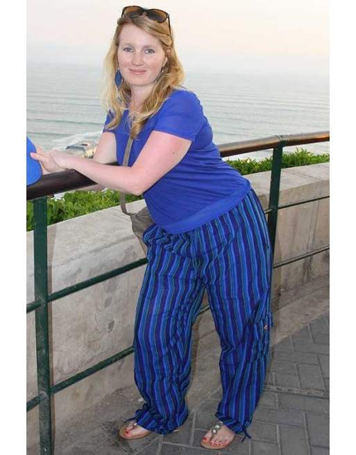 Pantalon femme large