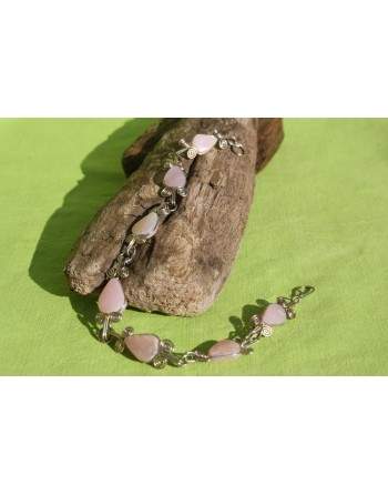 Bracelet aux sept pierres semi-précieuses