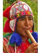 Terre des Andes, véritables bonnets péruviens